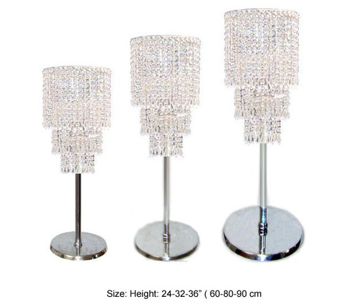 Wedding Crystal Centerpieces