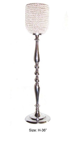 Crystal votive centerpiece