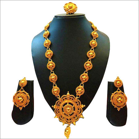 Designer Gold Necklace Set
