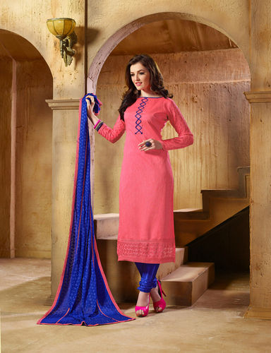 Stylish New Pink Banglori Silk Salwar Kameez