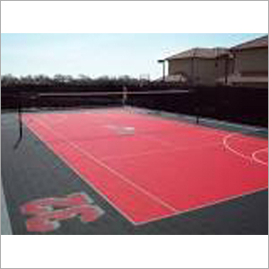 Synthetic Volleyball Court