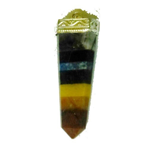 Seven Layer Stones Pendent