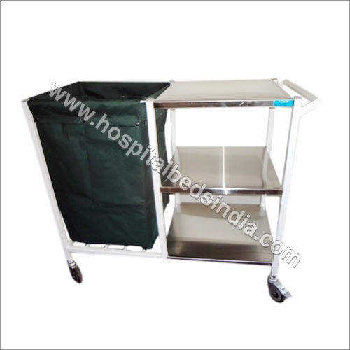 Linen Change Trolley With Canvas Bag