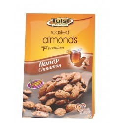 Roasted Almonds Honey Cinnamon-250G - Color: Brown