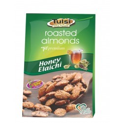 Roasted Almonds Honey Elaichi - 250g | Common Variety, Dried, Brown Color, Rich in Flavor