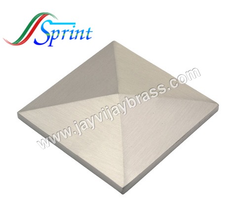Brass Pyramid Mirror Cap