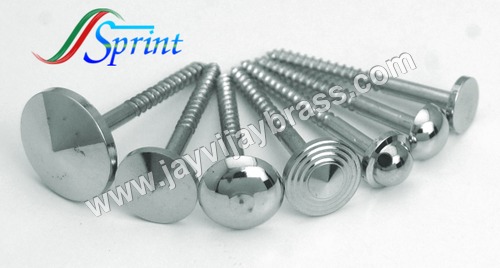 Brass Mirror Cap Screw