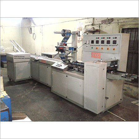 Double Feeder Biscuit Packaging Machine