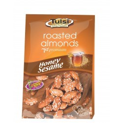 Roasted Almonds Honey Sesame - 250g | Sweet Flavor, Common Cultivation, Nutritious Almond Variety, Perfect Snack for Any Occasion