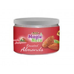 Roasted almonds smoke n jalapeno can-135g