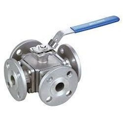 Nickle Four Way Ball Valve