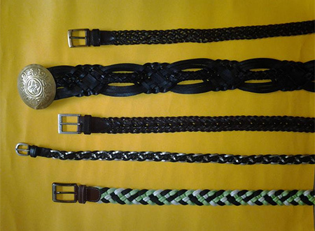Ladies Woven Belts