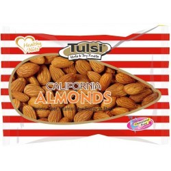 California Almonds Premium-500G - Color: Light Brown