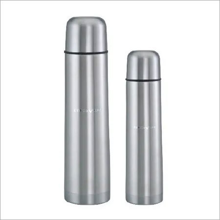 Silver Stainless Steel Vacuum Flask 500Ml