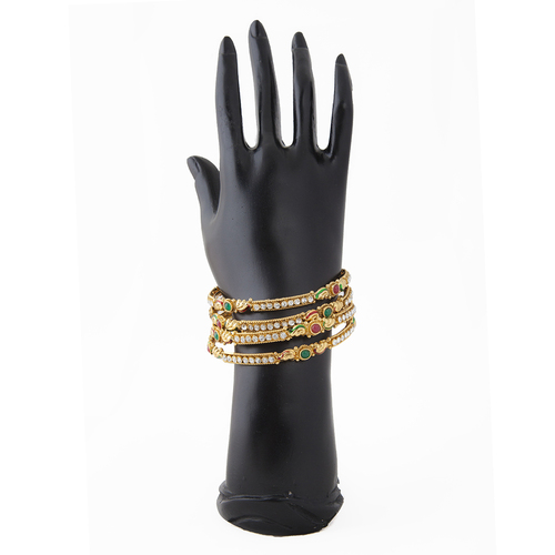 Antique Fashion Yellow Gold Polki Kada