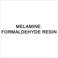Melamine formaldehyde Resin