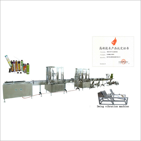 Automatic Aerosol PU Foam Filling Machine Automatic Aerosol PU Foam Filling Machine