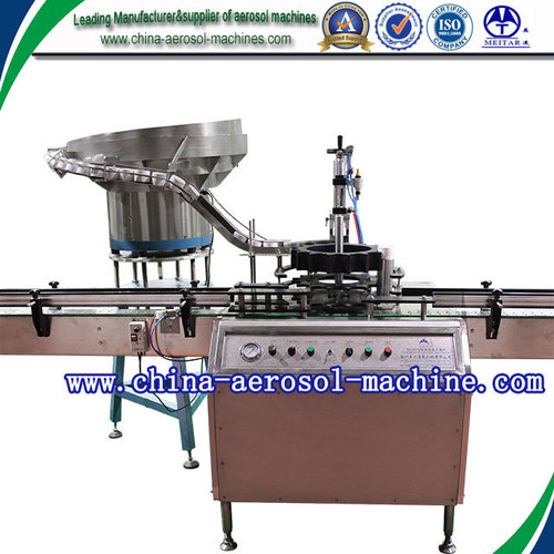 Automatic Aerosol Button Pressing Machine Automatic Aerosol Button Pressing Machine