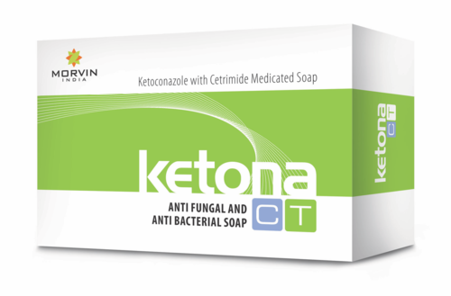 Green Ketoconazole And Cetrimide Soap