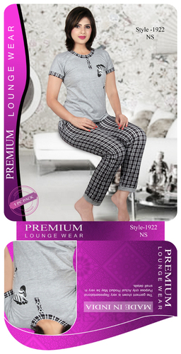 Multi Colored Night Suit