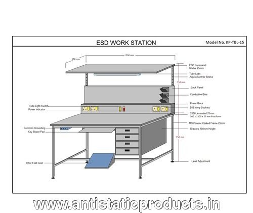 Custmized ESD Workstation