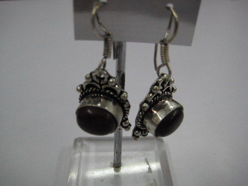 Earrings in silver plated