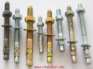 WEDGE Anchors or THRU Bolt