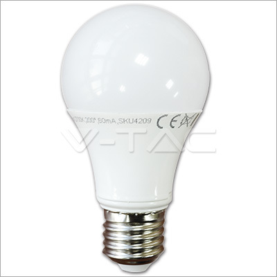 LED Bulb - Plastic Aluminum, 60x60x120mm, 10W, 6500K | Energy Efficient, Long Lifespan, Bright Light, Easy Install, Durable