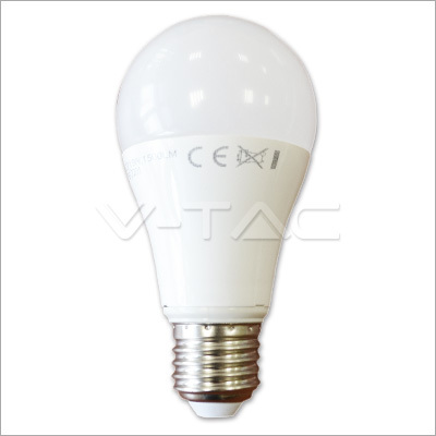 LED Bulb - Plastic & Aluminum, 60x110mm, 6500K, 15W | Energy Efficient, Long Lifespan, Bright Light, Easy Install
