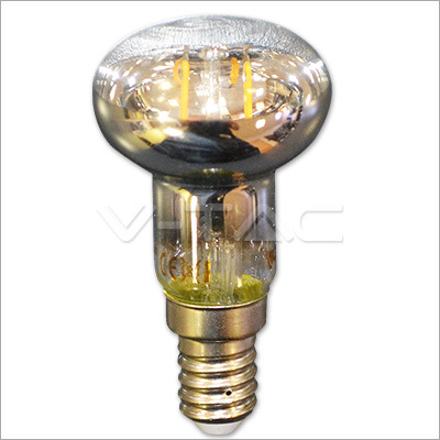 LED Bulb - Glass & Metal, 60x40mm, E14 Base, 2W 220V | Energy Efficient, Long Lifespan, Bright Light, Easy Install, Durable, Compact SMD LED