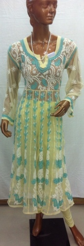 Chikan anrarkali full jall
