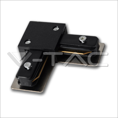 2 L Track Light Accessory - Aluminum Alloy, 50x50x50mm, Black, 10A | Easy Installation, Durable Design, Sleek Anodized Finish