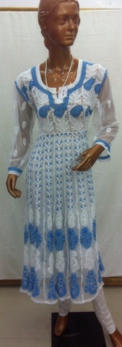 Chikan anrarkali full jall