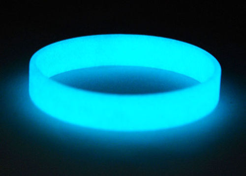 Silicone Rubber Blue Redium Band