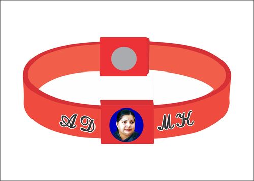 Silicone Rubber Button Band