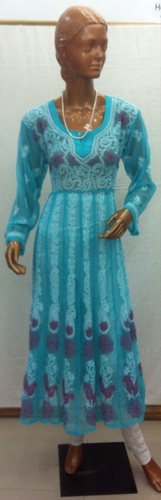 Chikan anrarkali full jall