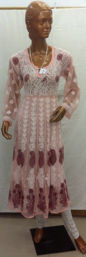 Chikan anrarkali full jall