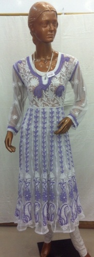 Chikan anrarkali full jall