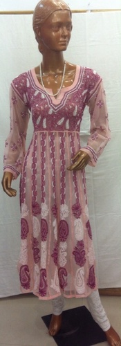 Chikan anrarkali full jall