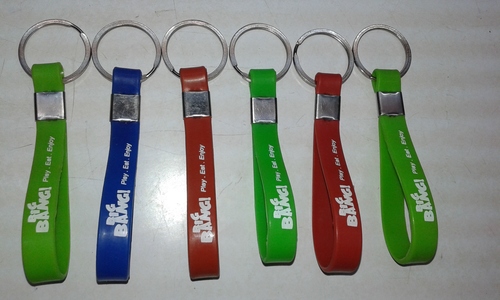 Rubber Fancy Keychain