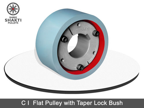 As Shown In Photo. Solid Flat Pulley