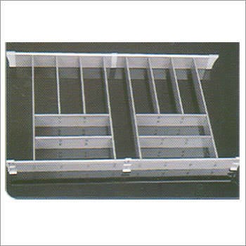 Metal Cutlery - Stainless Steel, 700x300x50mm, 24 Pieces | Durable, Easy Cleaning, Space Saving, Modern Design