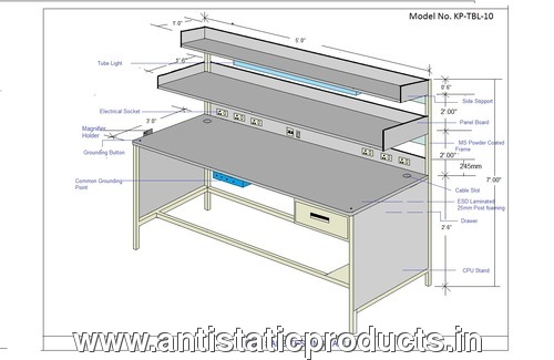 Professional ESD Work Bench