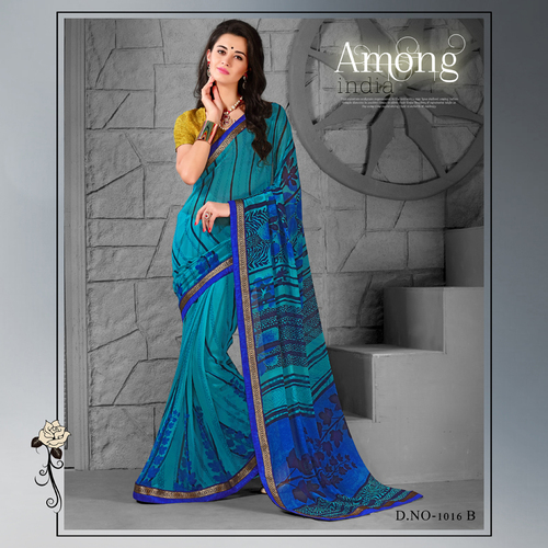 Georgtte & weightless saree