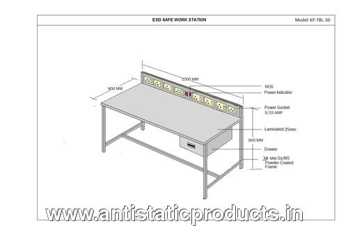 Simple ESD Workstation Bench