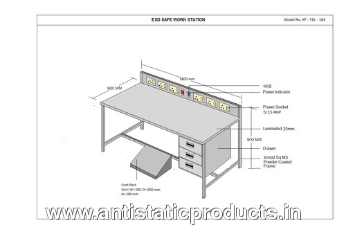 ESD Work Station Table