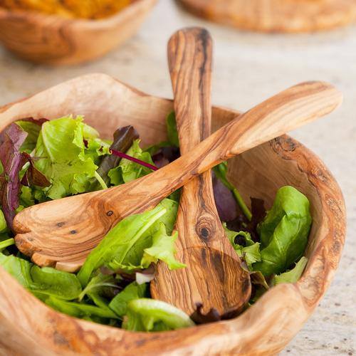 Seesam Wood Salad Serving Set