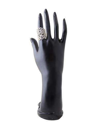 American Diamond Yellow Gold Ring