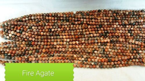 Fire Agate Mala