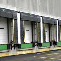Dock Shelter - Heavy-duty Pvc, Customizable Dimensions, Black Color | -40°f To 150°f Temperature Range, 1 Year Warranty, Wall-mounted Installation, Energy Efficient